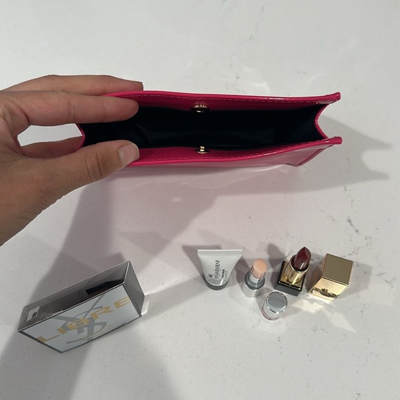 YSL Pink Pouch and goodies - Picture 10 of 11